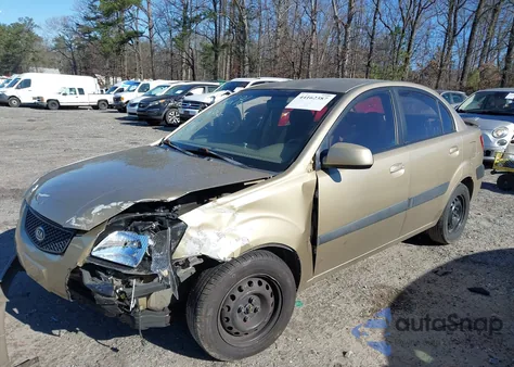 2007 Kia Rio Lx z USA, uszkodzony, nr VIN KNADE123876235296